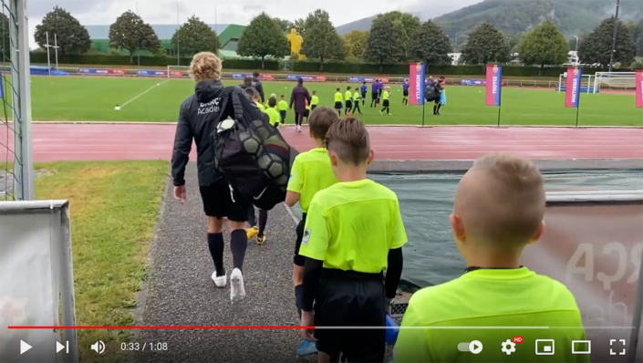 IT 9+ Barça Academy Camp Swiss • Olten 2020 - Entrance Training